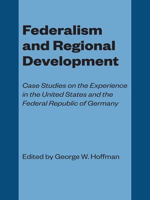 cover image of Federalism and Regional Development